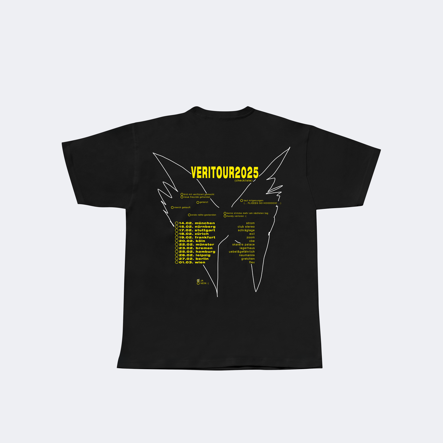 shirt veri tour 25
